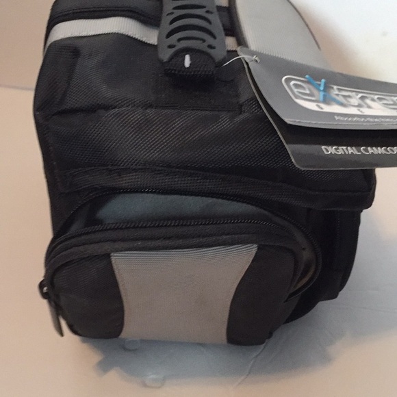 🆕 black digital camcorder/ slr camera bag - Picture 3 of 13